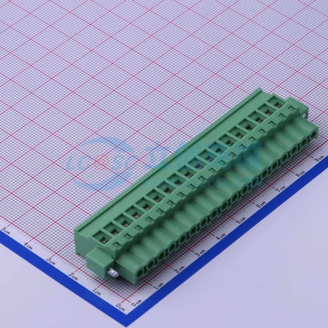 螺丝固定 1x18P 5.08mm 排数:1 每排P数:18实物图