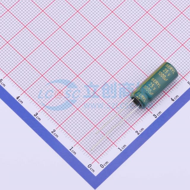 1000uF ±20% 25V 【插件】实物图