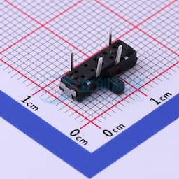 滑动开关13*3.5*3.0mm插件侧拨四脚三档 【拨动】缩略图