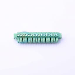 3.81mm 1x16P 排数:1 每排P数:16 螺丝固定缩略图