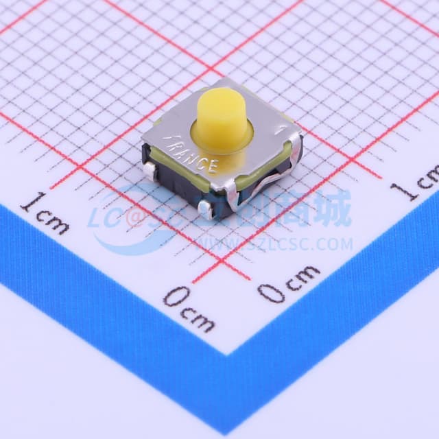 6.2*6.2*2mm 立贴 轻触开关实物图