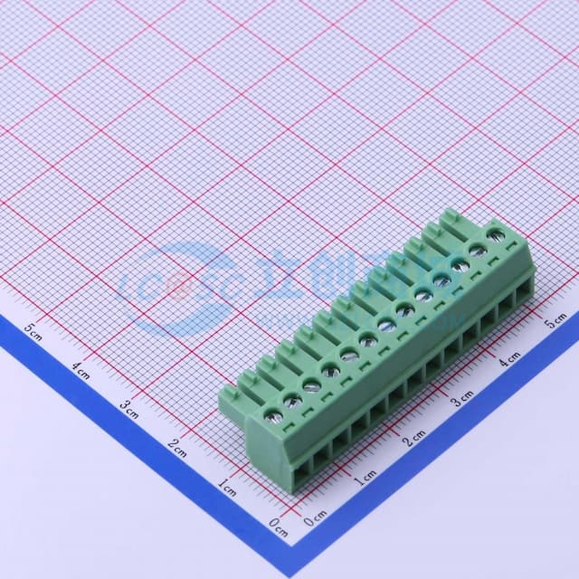 3.81mm 1x13P 排数:1 每排P数:13实物图