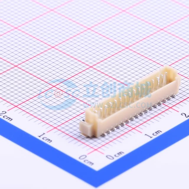 间距:1.25mm 1x16P实物图