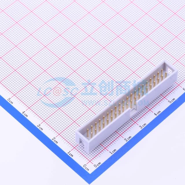2.54mm 2x20P 排数:2 每排P数:20 【ID】实物图