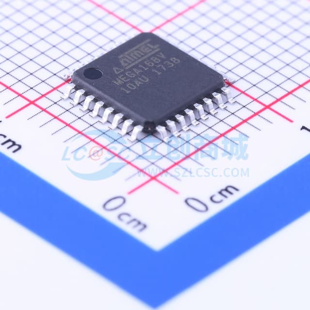 ATMEGA168V-10AU实物图