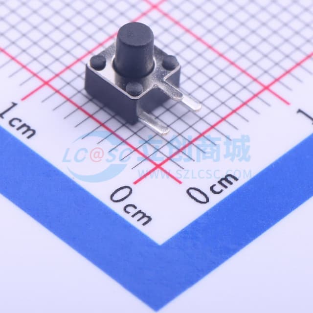 4.5mm*4.5mm*5.5mm 12V 50mA【插件】实物图