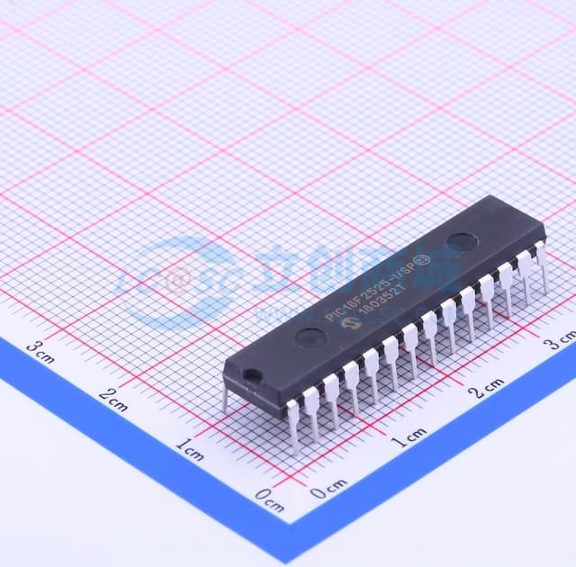 PIC18F2525-I/SP 【插件】实物图