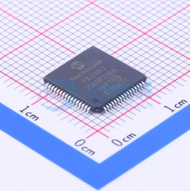 PIC24HJ256GP206A-I/PT实物图