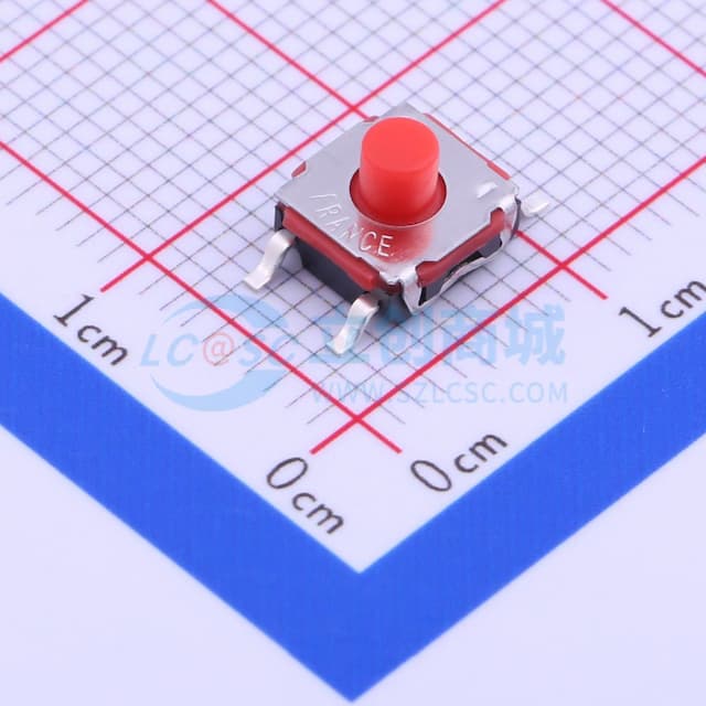 6.2*6.2*5.2mm 立贴 轻触开关实物图