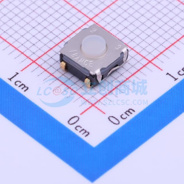6.2*6.2*0.6mm 立贴 轻触开关实物图