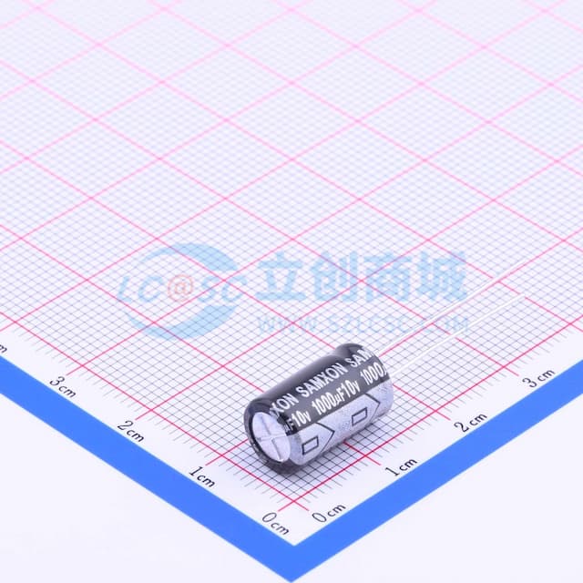 1000uF ±20% 10V 【插件】实物图