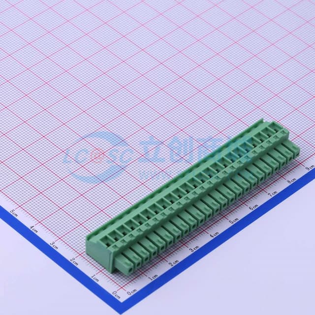 1x23P 3.81mm 排数:1 每排P数:23实物图