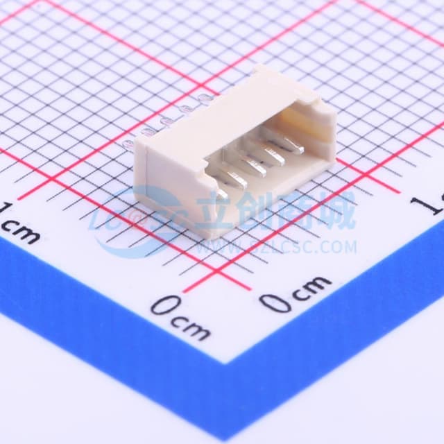 间距:1.25mm 1x5P【插件】实物图