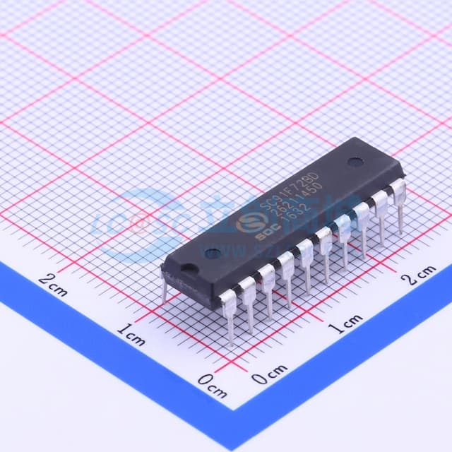 带10位ADC的1T8051内核FlashMCU【SO】实物图