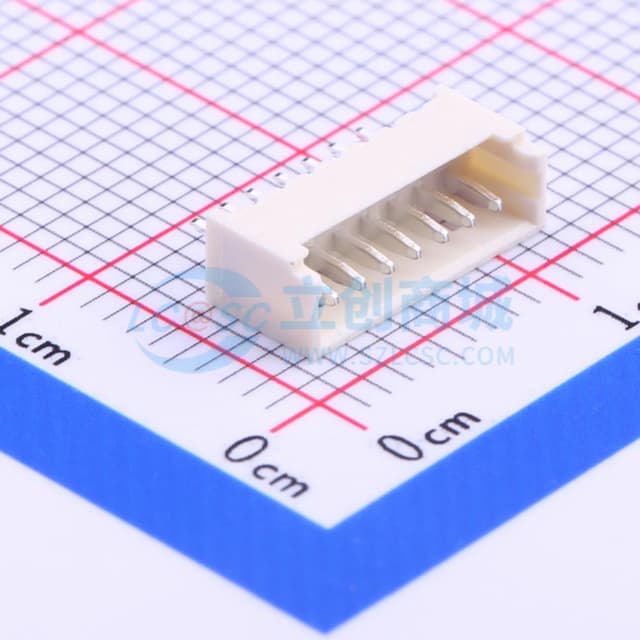 间距:1.25mm 1x7P【插件】实物图