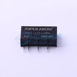 DC/DC模块电源，定电压输入，隔离非稳压输出，输出功率1W，转换效率高达80%，小型SIP封装，无需外加元件，隔离电压1500VDC【电源】缩略图