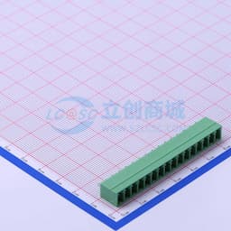 3.81mm 1x16P 排数:1 每排P数:16【插拔】缩略图