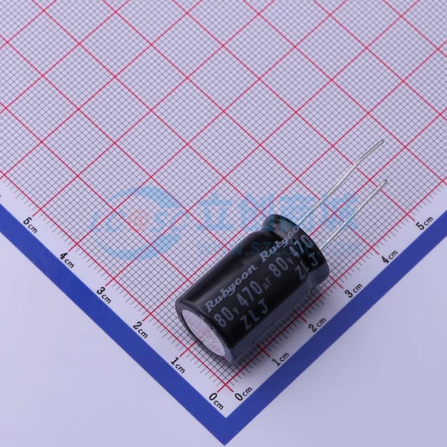 470uF ±20% 80V实物图