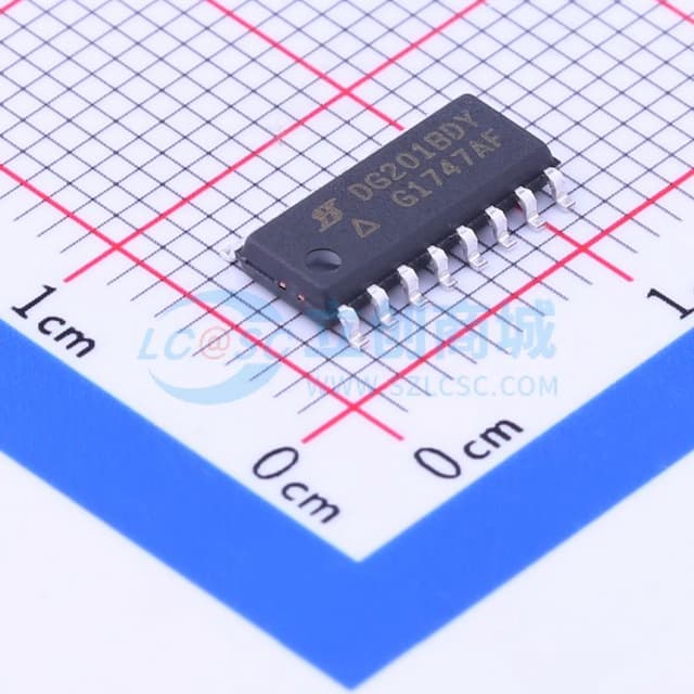 改进型四通道CMOS模拟开关实物图