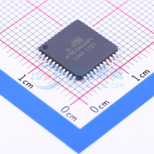 ATMEGA644PV-10AU实物图