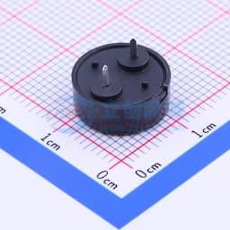 压电式无源蜂鸣器 Φ12*5.5mm 脚距6.5 弹簧针 【蜂鸣】缩略图