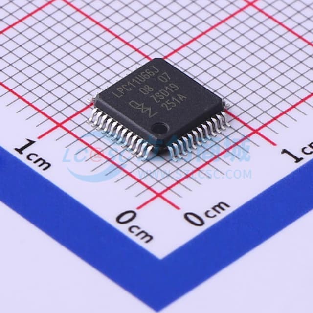 LPC11U66JBD48E实物图