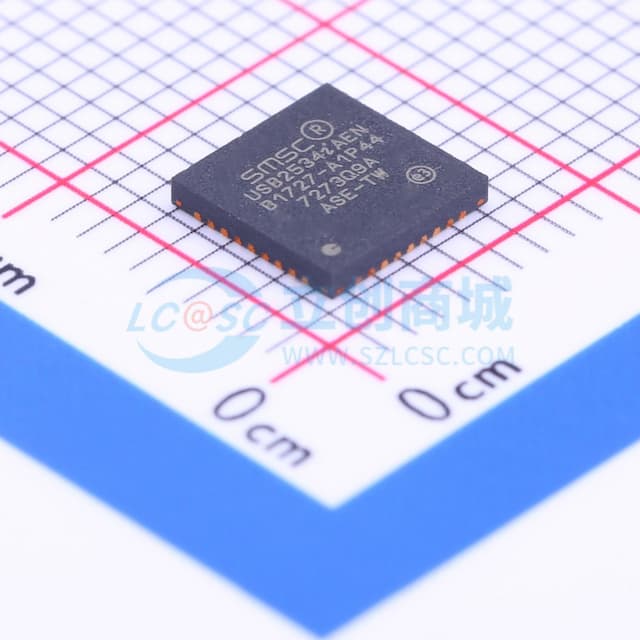 USB 2.0 高速4端口集线器控制器实物图