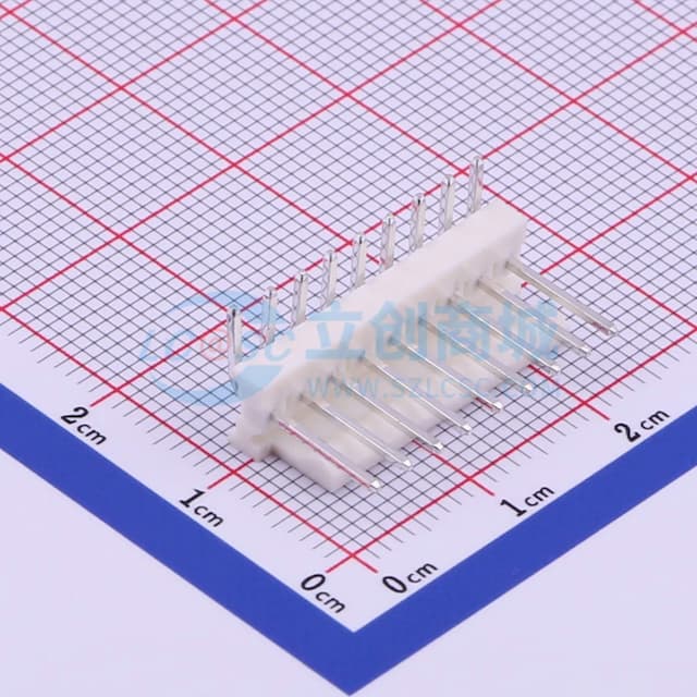 1x9P 间距:2.54mm 弯插 【插件】实物图