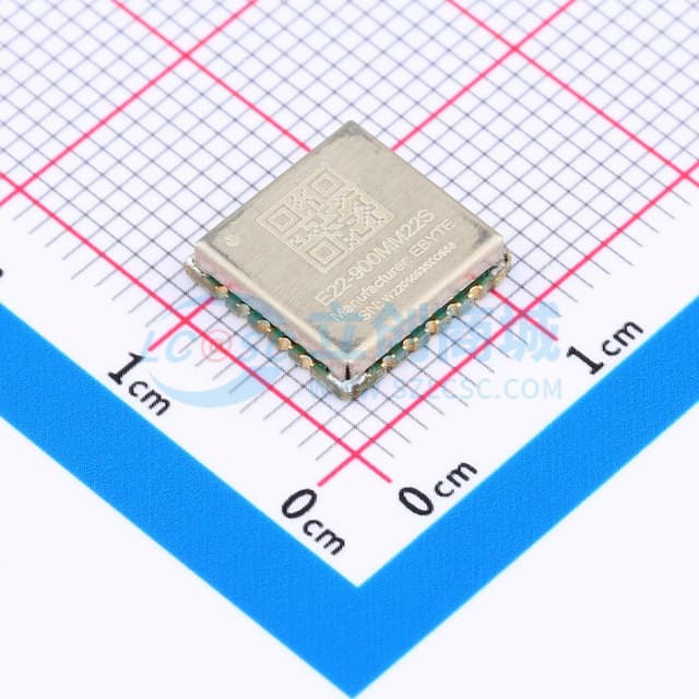 915MHz 新LoRa扩频无线模块升级SX1268/1262芯片串口收发实物图