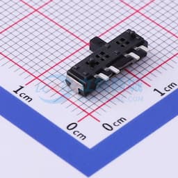 滑动开关13*3.5*3.0mm贴片侧拨四脚三档缩略图
