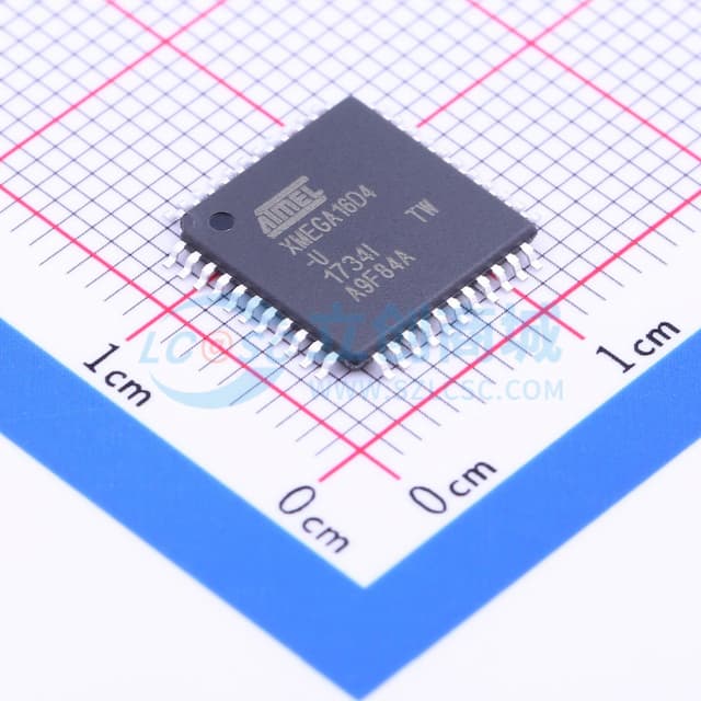 ATXMEGA16D4-AU实物图