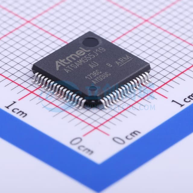 ATSAMG55J19B-AUT实物图