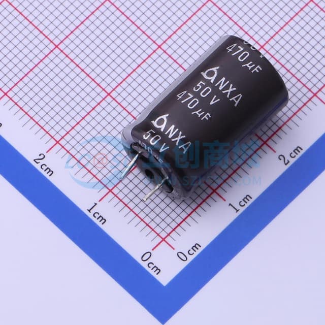 470uF ±20% 50V 【插件】实物图