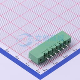 3.81mm 1x6P 排数:1 每排P数:6 螺丝固定 【插拔】缩略图