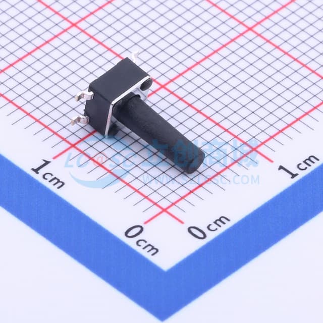 4.5*4.5*10mm 立贴 轻触开关实物图