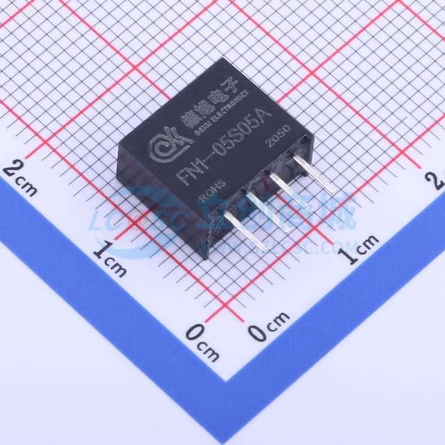 1W定电压输入隔离非稳压单路正输出DC-DC模块电源【插件】实物图
