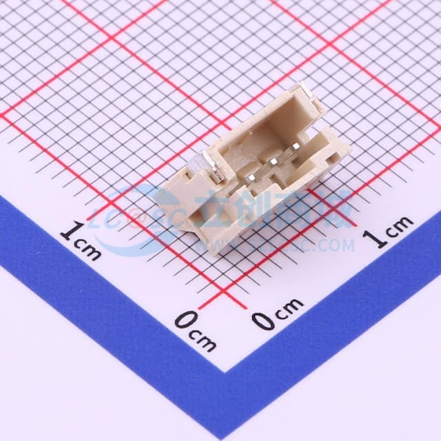 1x3P 间距:2mm 卧贴实物图