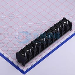9.5mm 1x10P 每排P数:10 排数:1 直针 边脚 【栅栏】缩略图