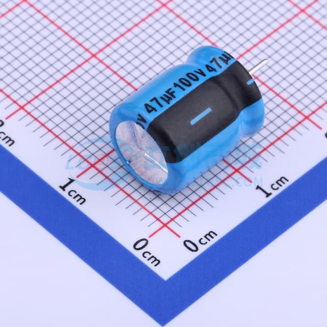 47uF ±20% 100V实物图
