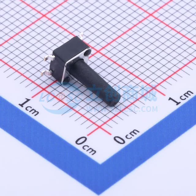 4.5*4.5*10mm 立贴 轻触开关实物图