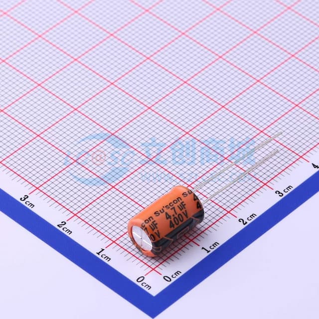 4.7uF ±20% 400V实物图