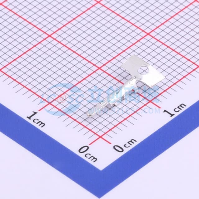 此物料超过100个是100个一截发货。 2.0mm 公端子 磷铜 后镀锡实物图
