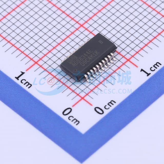16位，8通道串行输出采样模拟到数字转换器实物图