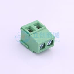 5.08mm 1x2P 排数:1 每排P数:2 直插 【螺钉】缩略图