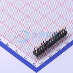 2x14P 间距:2.54mm 方针 【排针】缩略图