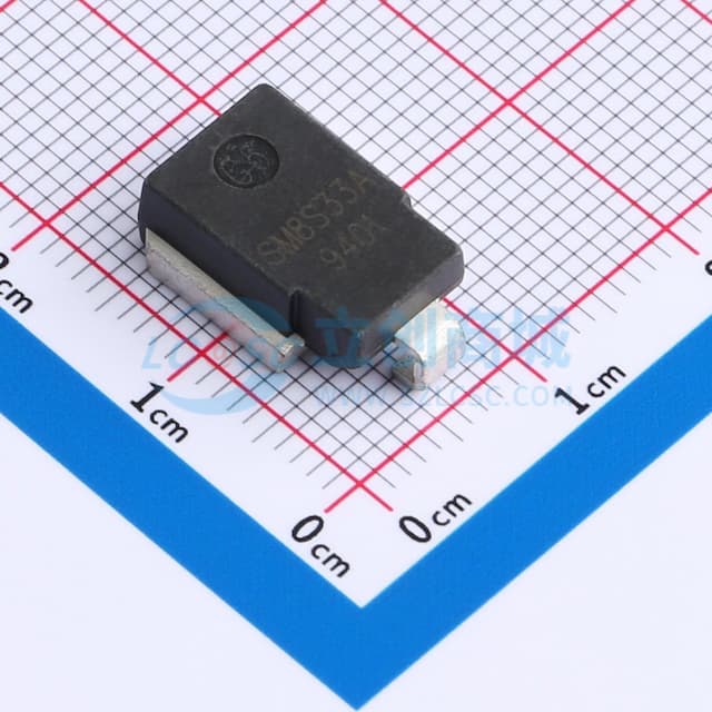 单向TVS 53.3V截止 124A峰值脉冲实物图