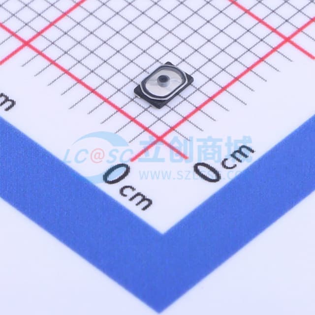 1.95*2.8*0.6mm 立贴 轻触开关实物图