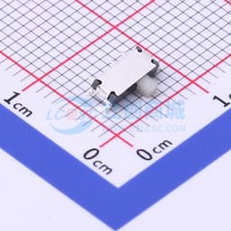 滑动开关6.6*2.7*1.5mm贴片侧拨七脚拨动开关二档白柄缩略图