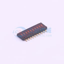 停产 拨码开关10PIN贴片 1.27mm 6.7脚距缩略图