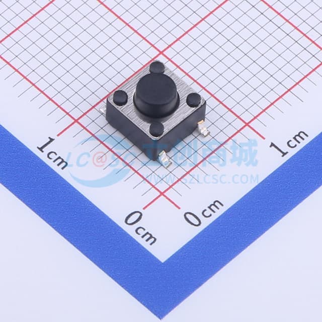 6*6*5mm 立贴 轻触开关实物图